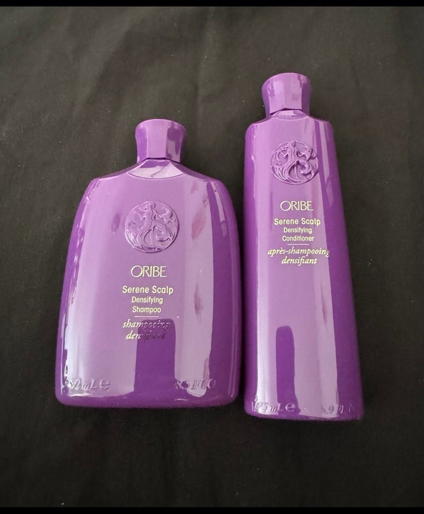 ORIBE Serene Scalp Densifying Shampoo 8.5 oz & Conditioner 5.9 oz SET UNBOXED