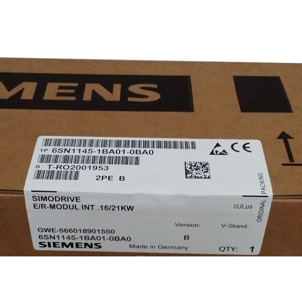 Siemens 6SN1145-1BA01-0BA0 New One 6SN1 145-1BA01-0BA0 Expedited Shipping
