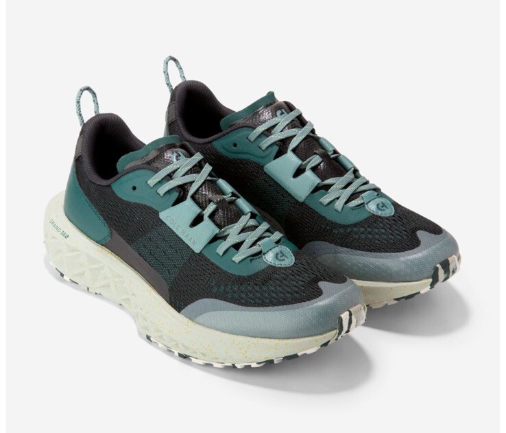 Men's Cole Haan ZGRAND Outpace III All-Terrain Sneakers in Ponderosa Pine & Mineral Gray  