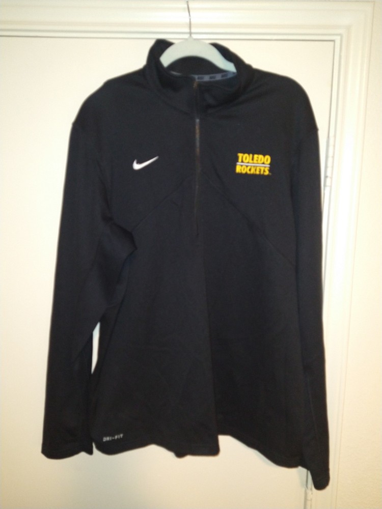 Nike Toledo Rockets NCAA Quarter Zip Pullover Men's sz XL