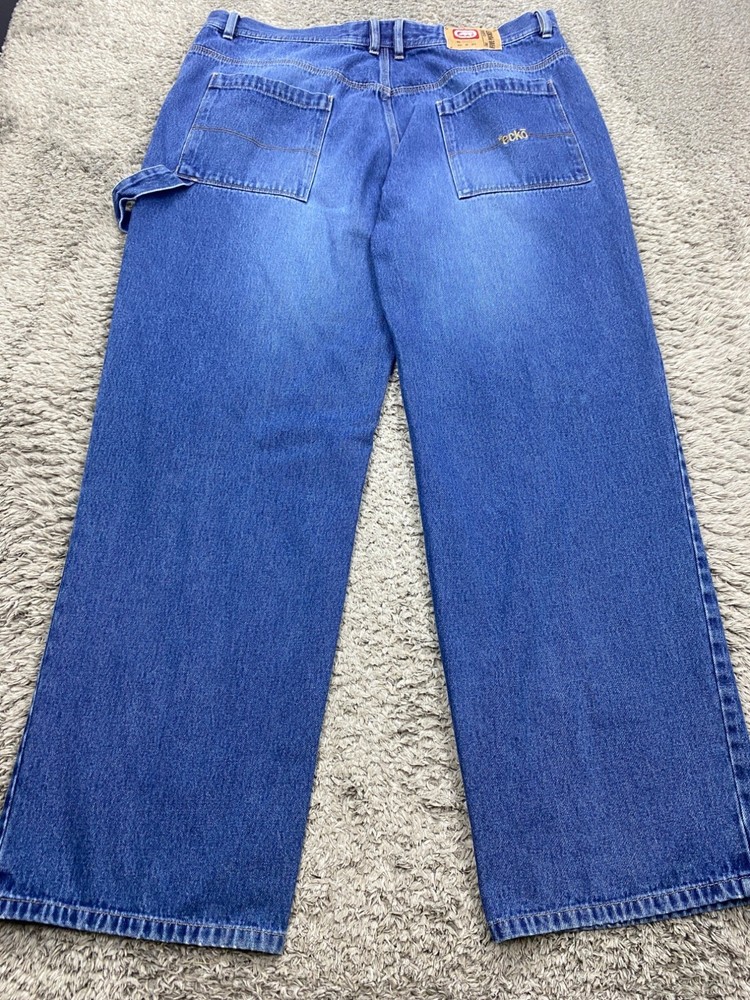 Vintage Ecko Unltd Carpenter Jeans Men 40x32 Baggy 90s Hip Hop Skater Y2K Streetwear