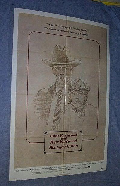 Original HONKYTONK MAN Clint Eastwood 27 X 41 1 SHEET