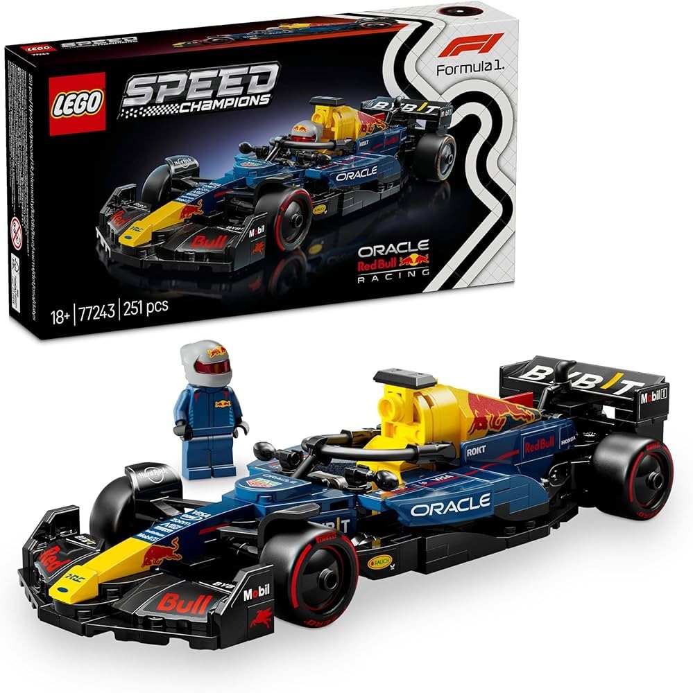LEGO 77243 Red Bull F1 Racing Car Speed Champions Formula 1 2024 RB20 Set NEW