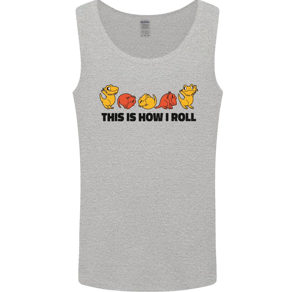 This Is How I Roll RPG Role Playing Game Mens Vest Tank Top