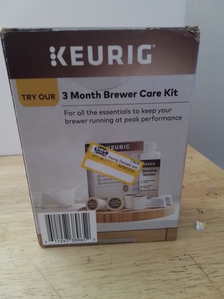 Keurig Descale & Cleanse Starter Kit