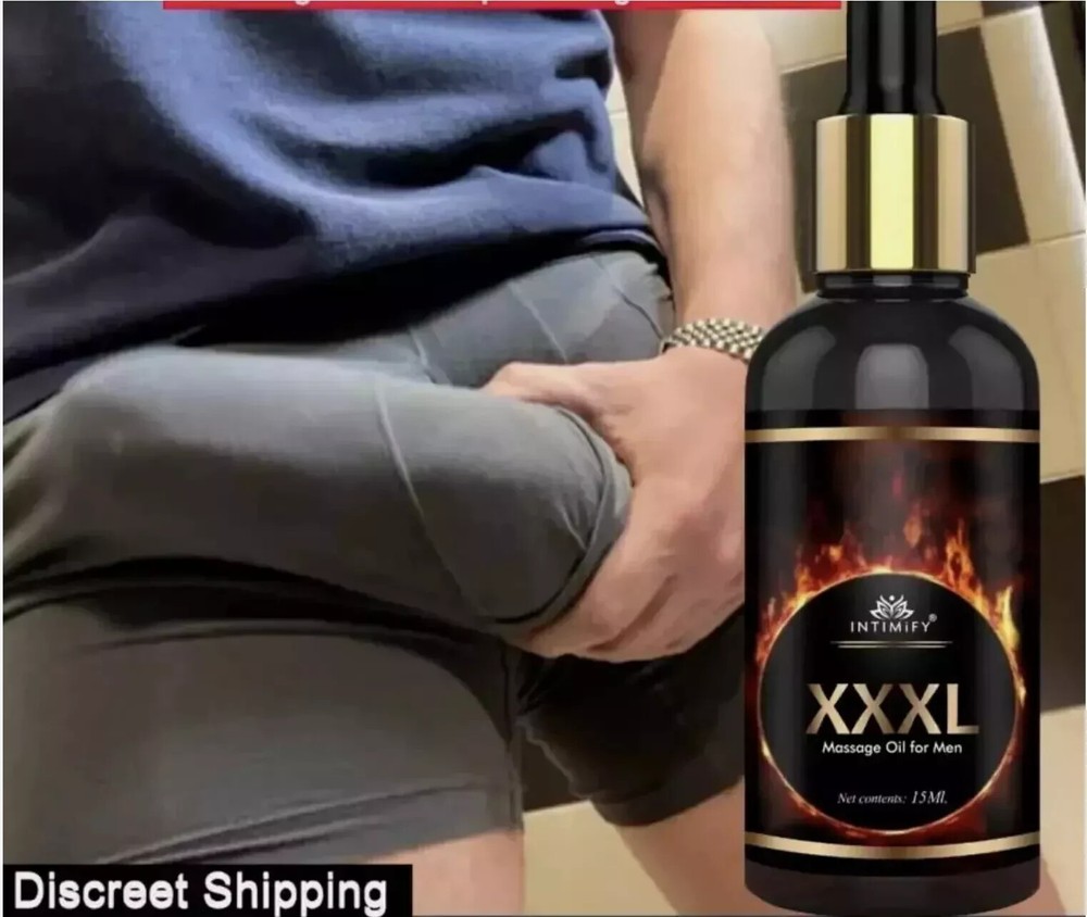Male Natural Enlarger OIL Big &Thick Growth Faster XXXL Enhancement Gel 15ml Oil