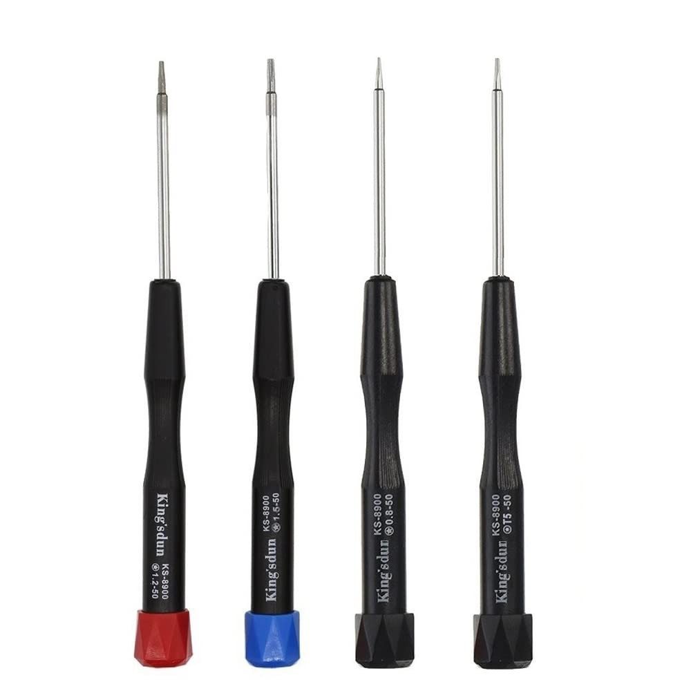 4-Piece Pentalobe Screwdriver Set with P2 P5 P6 Tips for Precision Repair
