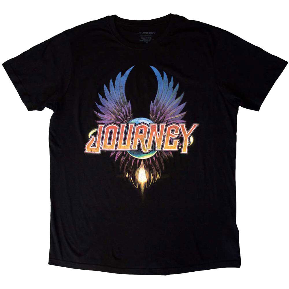 Journey Classic Wings Logo Band Graphic T-Shirt