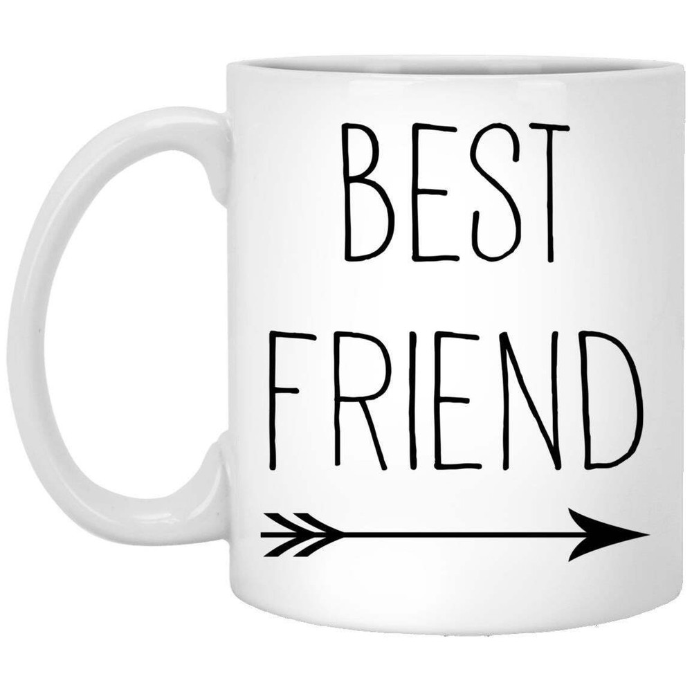 Best Friend Mug - Cute Coffee Cup Gift for Birthday or Christmas
