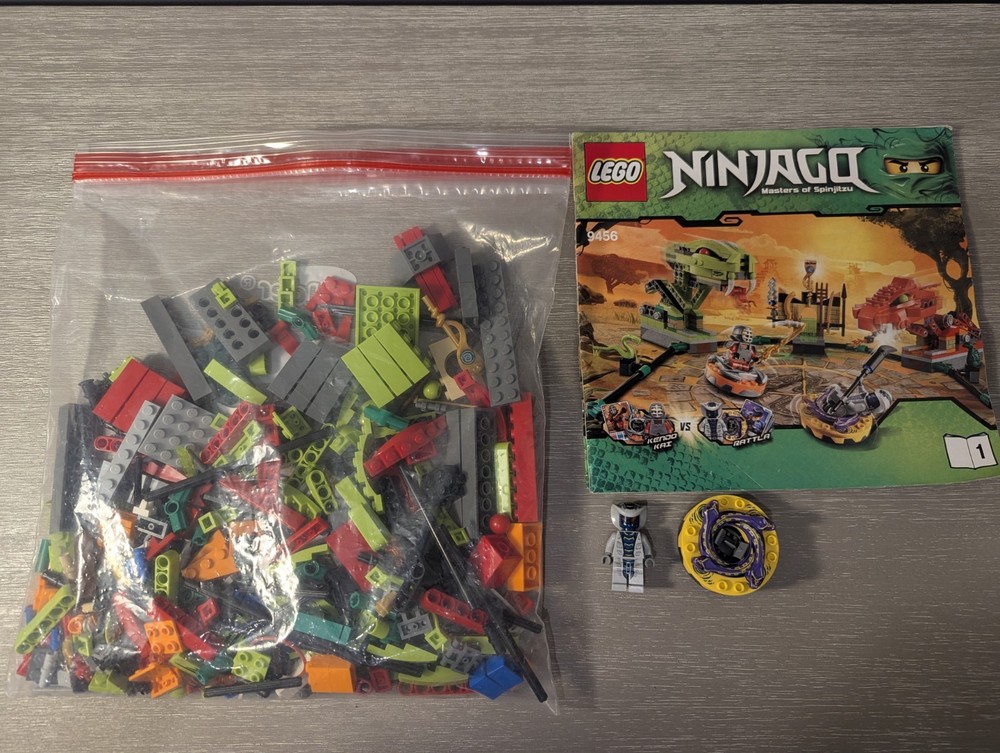 LEGO Ninjago Spinner Battle Rattla Set Without Kai or Cards