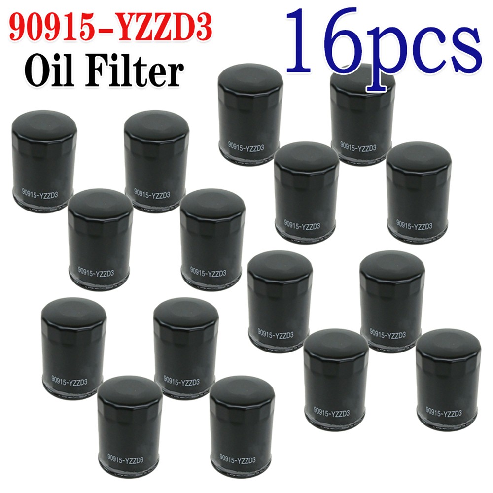 FOR LEXUS AND TOYOTA OIL FILTERS 90915-YZZD3 (PACK OF 16) 90915YZZD3