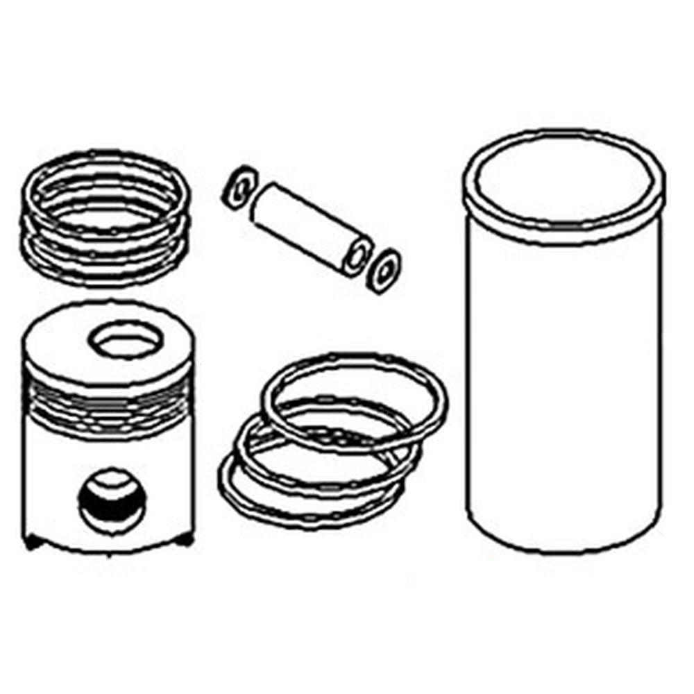 Piston Kit AR63272HC Fits John Deere 4320 4430 4630 5440 6600 690B 693C 740 7700