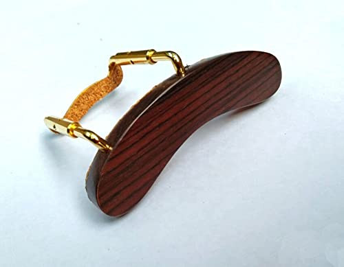 Mandolin Armrest Rosewood wood with Golden color U clamp hardware
