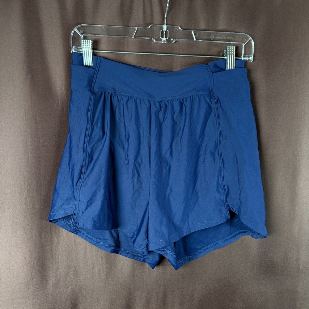 Lands' End Women's XS-S LONG Deep Sea Navy Chlorine Resistant 3