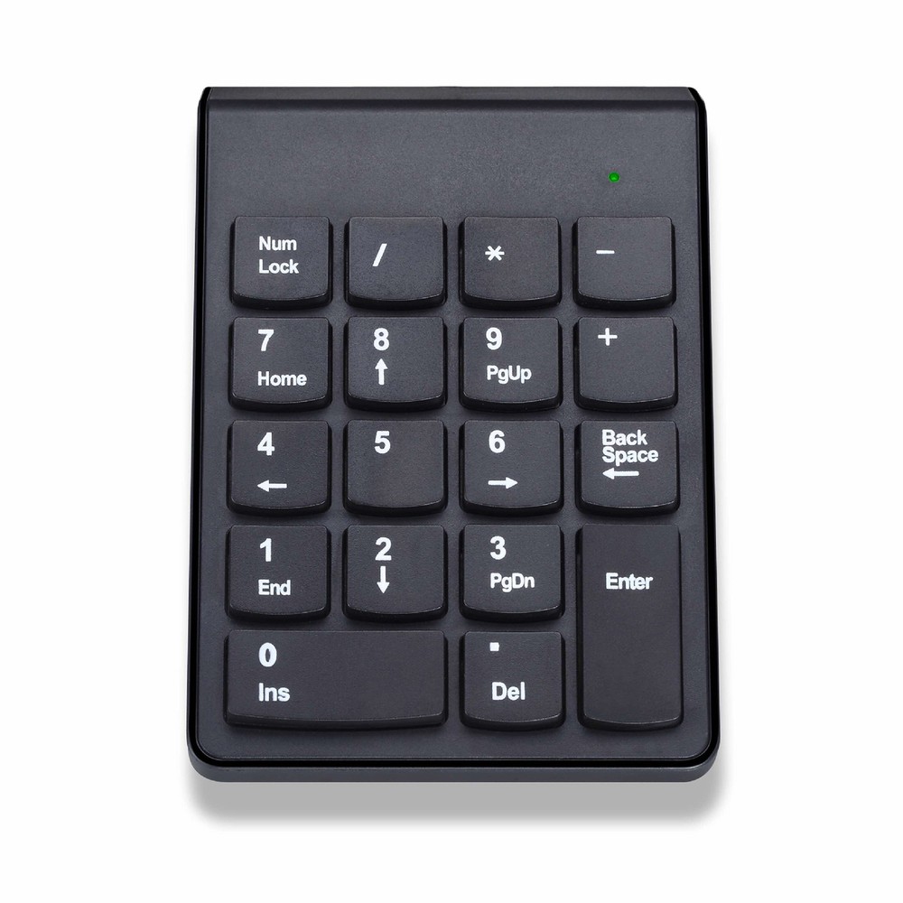 Portable Wireless PC Keyboard – Lightweight, Power-Saving Replacement