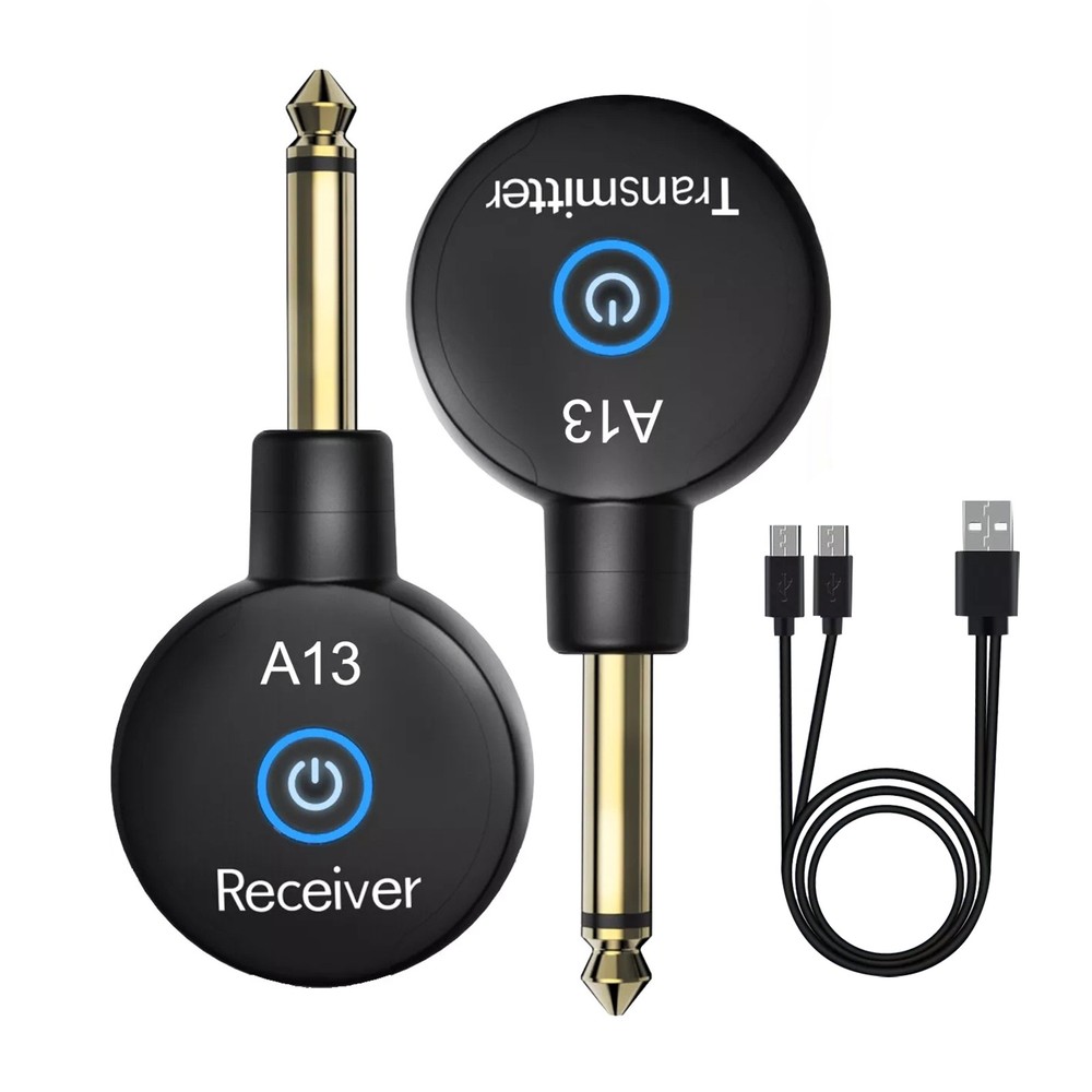 Wireless Guitar System Transmitter and Receiver for Bass Violin