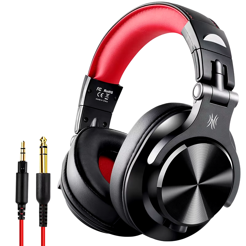 Oneodio A71 Wired Over Ear Headphone With Mic Studio DJ Headphones Professional