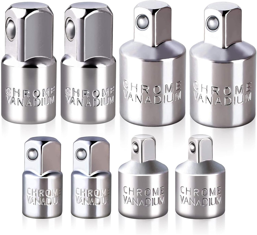 Impact Grade Socket Adapter Extension Set Turns Power Drill into High Speed Nut