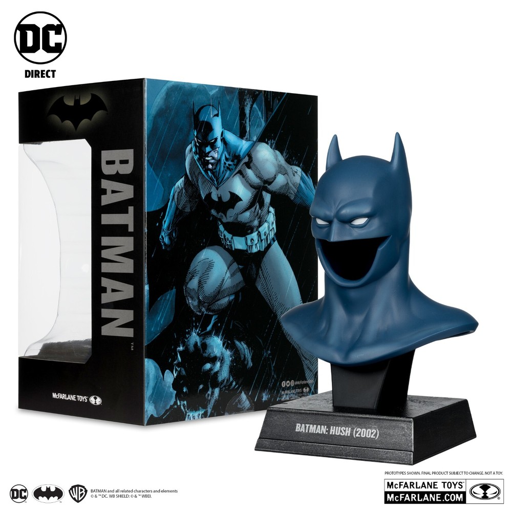 McFarlane Toys DC Direct Batman Hush 1:3 Scale Replica Cowl 17917 New & Sealed