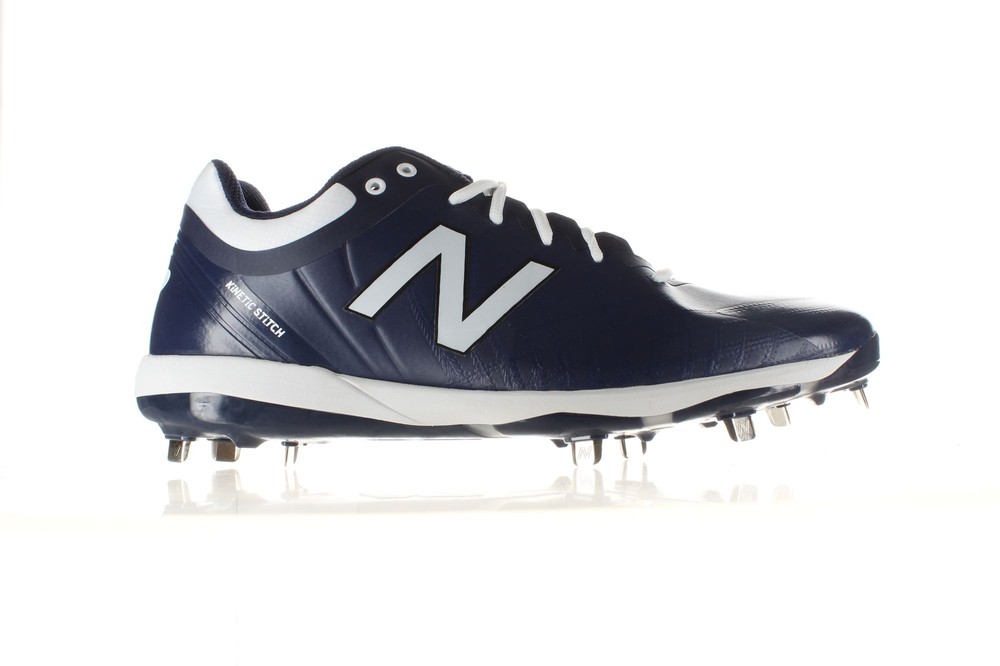 New Balance Mens L4040tn5 Navy/White Baseball Cleats Size 16 (2E) (2018152)