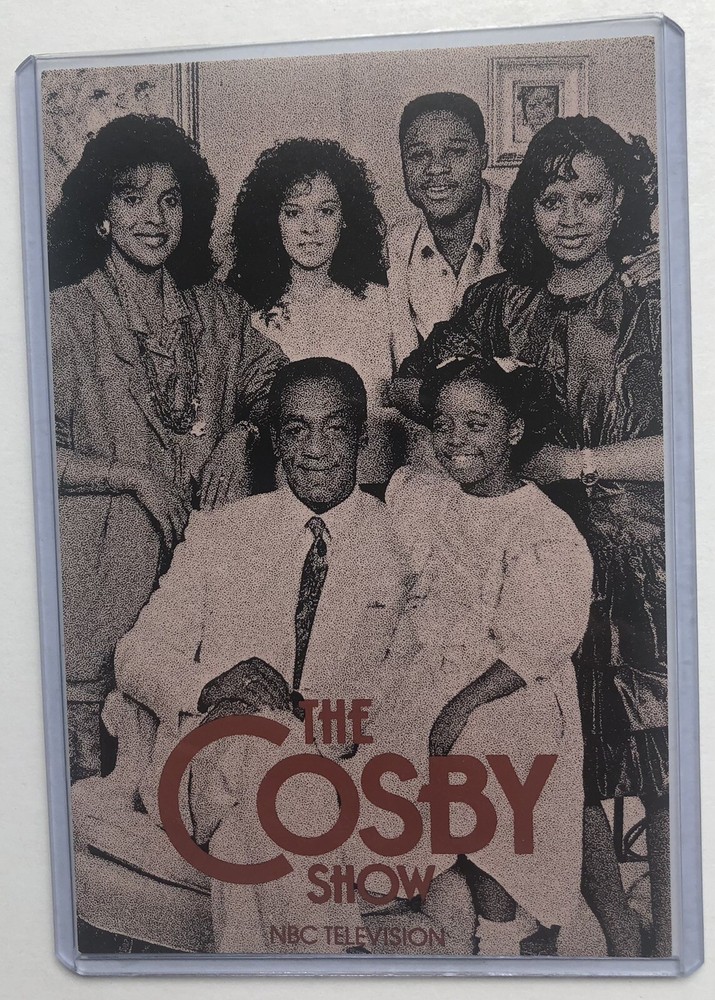 Bill Cosby The Cosby Show Uncirculated Rejection Postcard 1989-90 NBC #1 TV Show