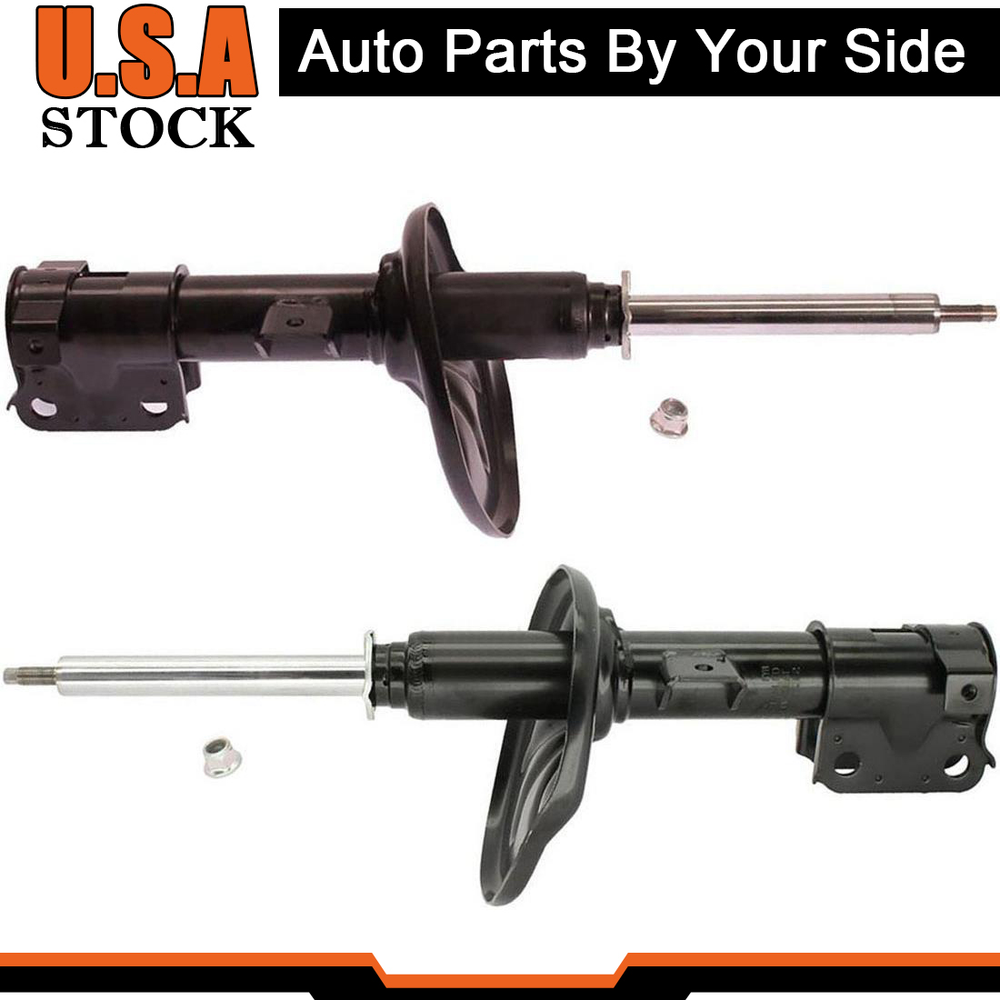 2 KYB Left+Right Front Struts Shocks Absorbers Dampers Insert Set for Mitsubishi