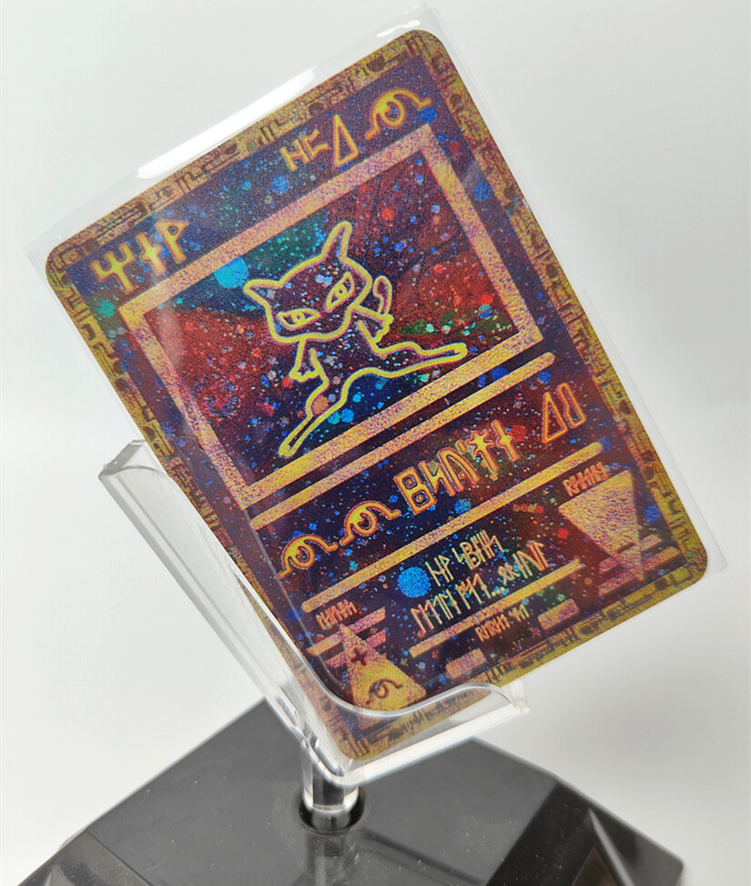 Ancient Mew Metal Colored Pokemon Card | Collector's Edition CCG