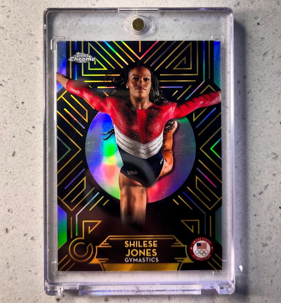 2024 Topps Chrome Olympic Shilese Jones Athlete Nouveau Case Hit SSP