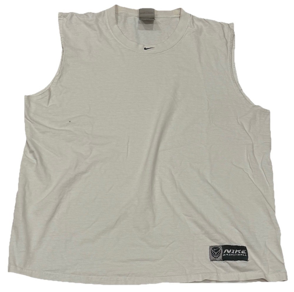 Vintage Nike Basketball Y2K Center Swoosh Tank Top Men’s Large USA Sportswear