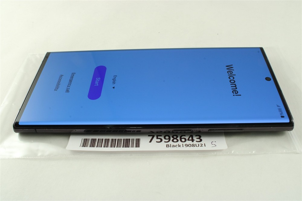 Samsung Galaxy S22 Ultra 5G 256GB Black - Unlocked AT&T T-Mobile Verizon 7598643