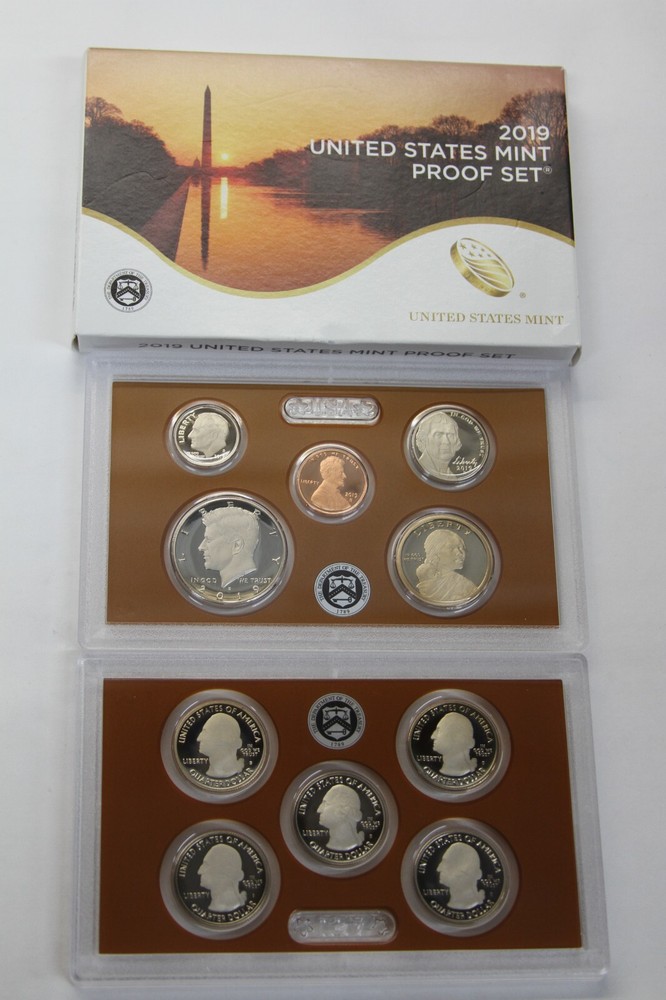 2019-S United States Mint 10-Coin Proof Set  ITEM #37