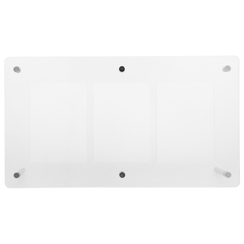 Office Baseball Card Display Stand - Wall Organizer for Staff & Trading