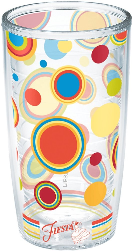 USA-Made Double-Walled Insulated Fiesta Tumbler for Hot & Cold Drinks