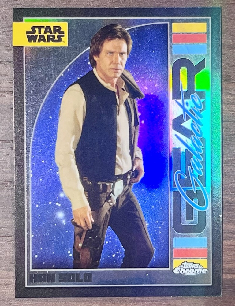 Han Solo 2024 Topps Chrome Star Wars Galactic Gear #GG-3
