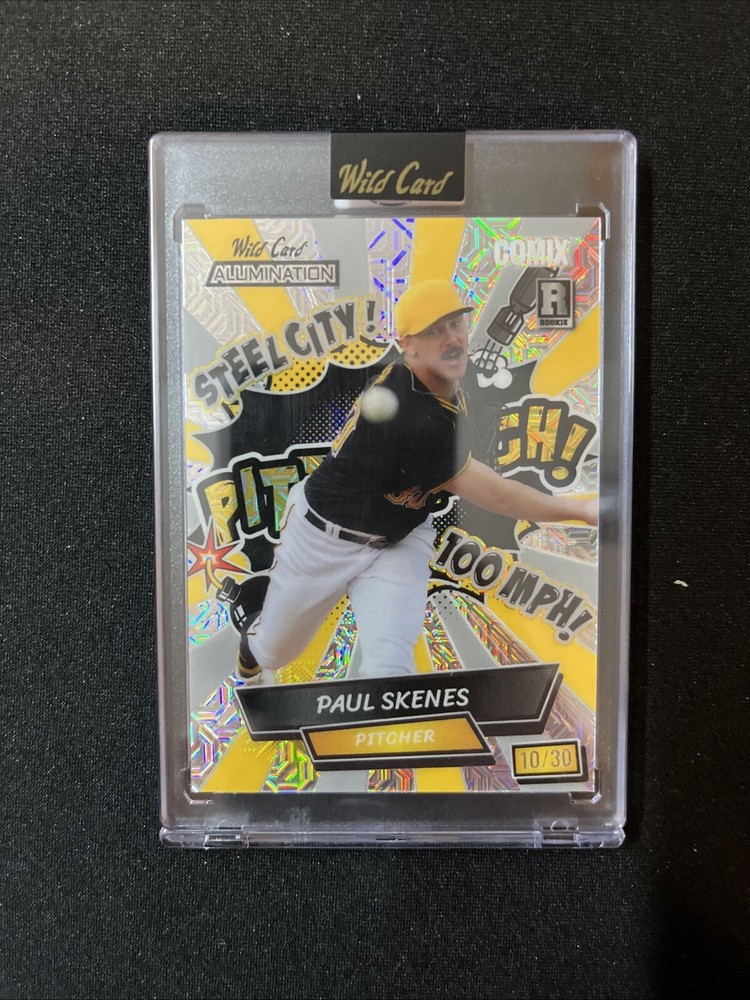 2024 Paul Skenes Wild Card Comix ACBP-PS4 Pittsburgh Pirates /30 Rookie Card
