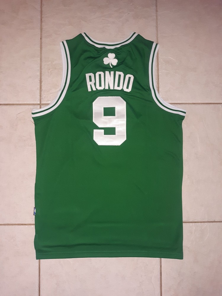 RAJON RONDO BOSTON CELTICS ADIDAS SWINGMAN  JERSEY. NWT. SIZE XL+2