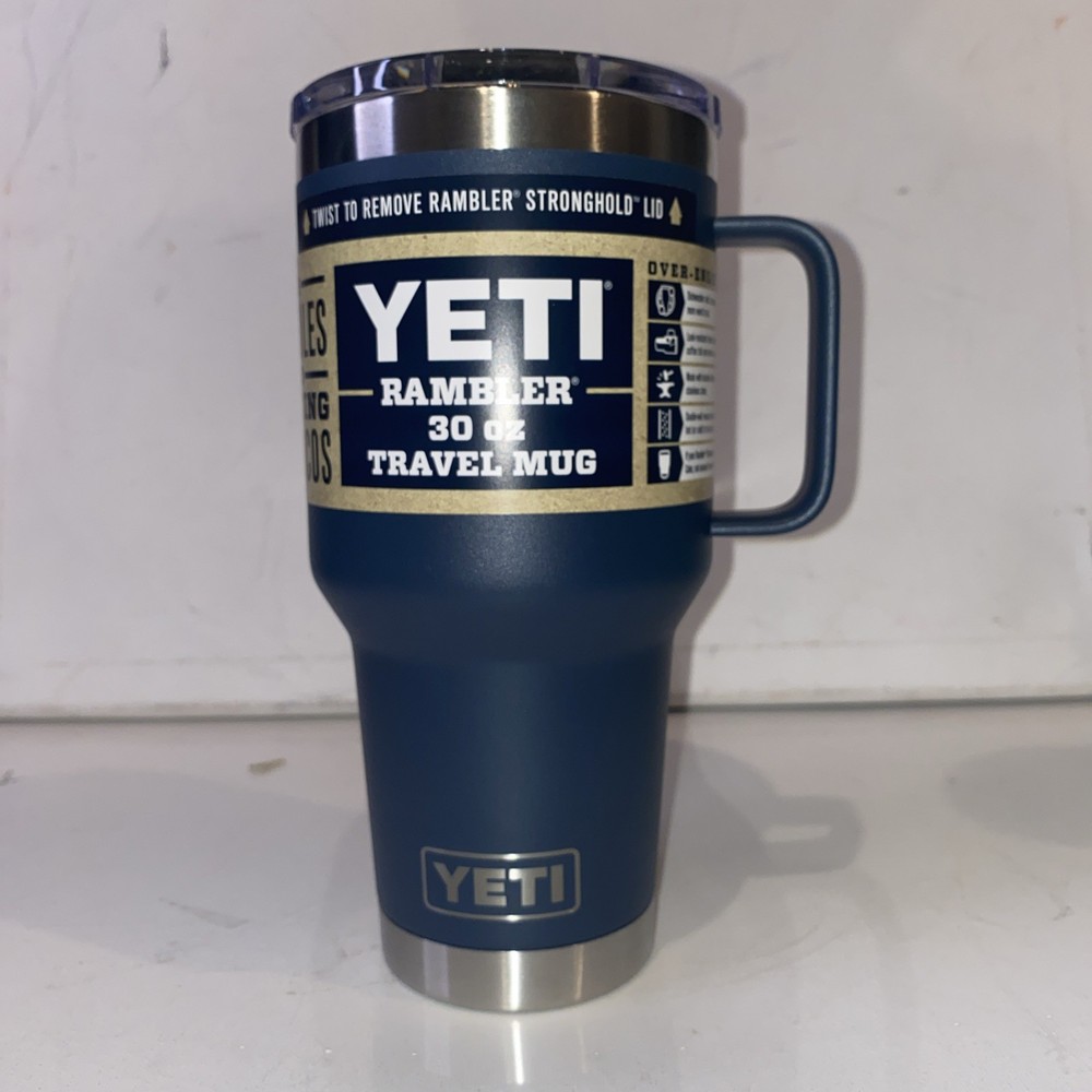YETI on sale one week only 1/14to-1/21-30  oz Mug with Ma (Navy Blue) Brand New
