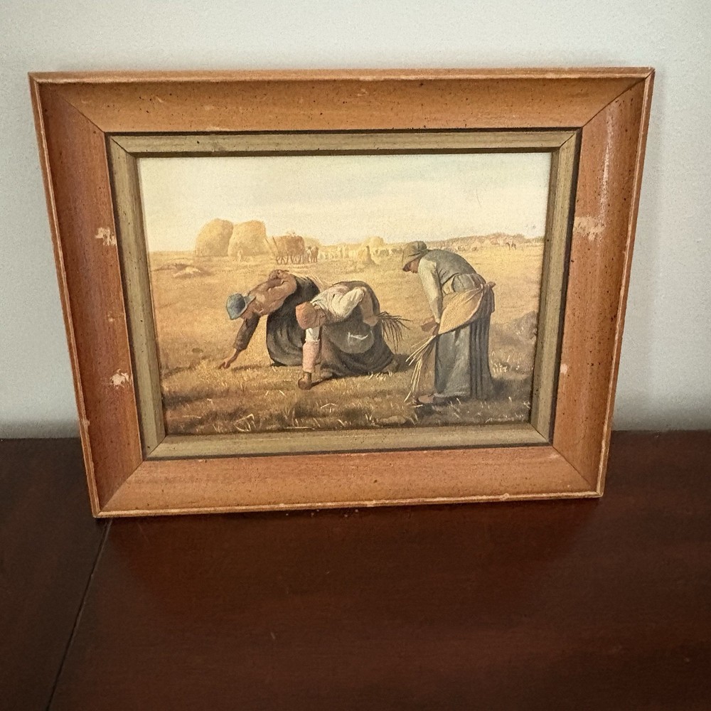 “The Gleaners” Lithograph Print - 10” X 8.5” - By Jean Francois-Millet