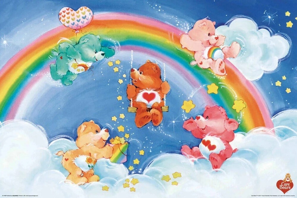 Care Bears Vintage Comics | 24X18 inch POSTER | wall art