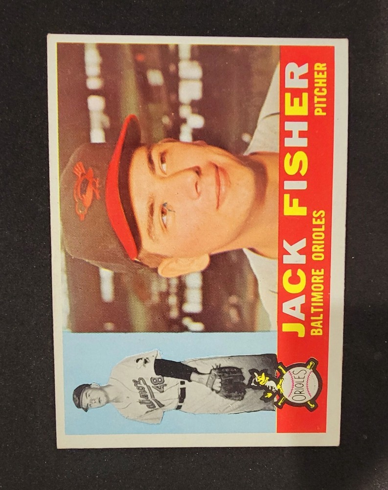 1960 Topps #46 Jerry Fisher NR-MINT Vintage Baseball Card Set-Break