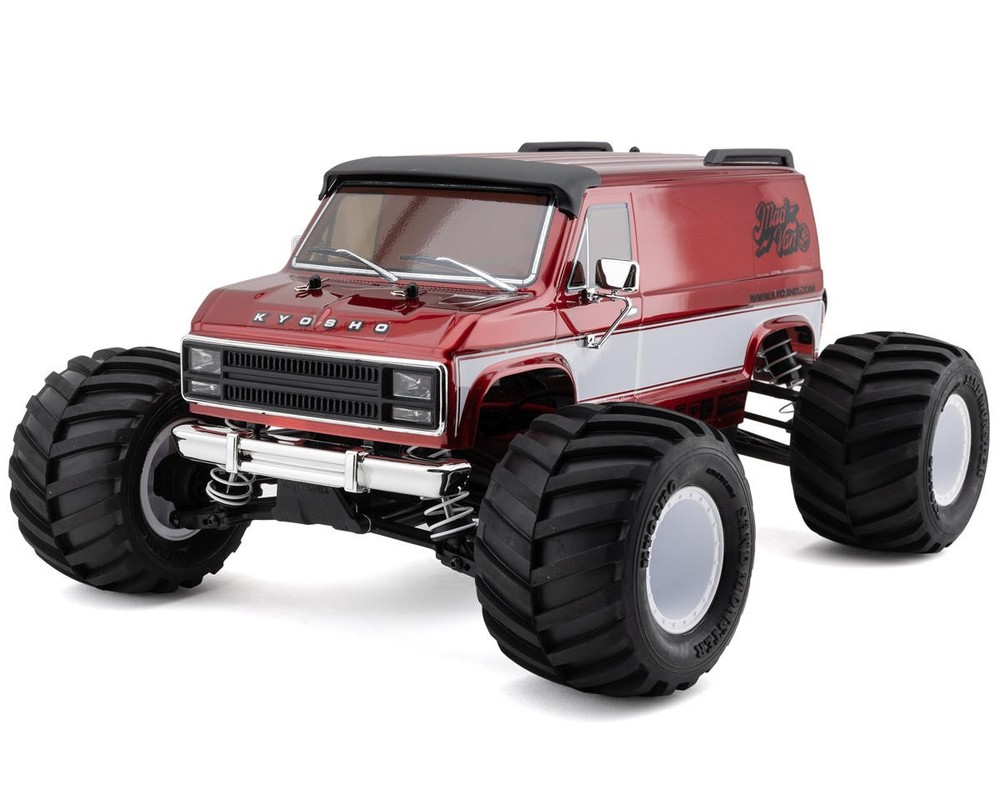 Kyosho Fazer Mk2 Mad Van VE 1/10 4WD Brushless RTR Monster Truck in Red