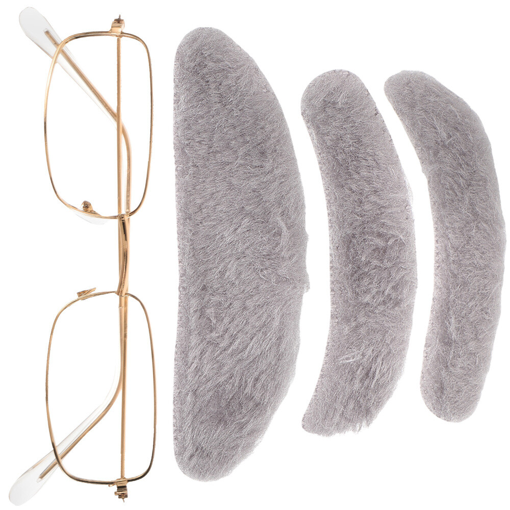 Fake Mustache and Eyebrows Men's Costume Accessories Old Man