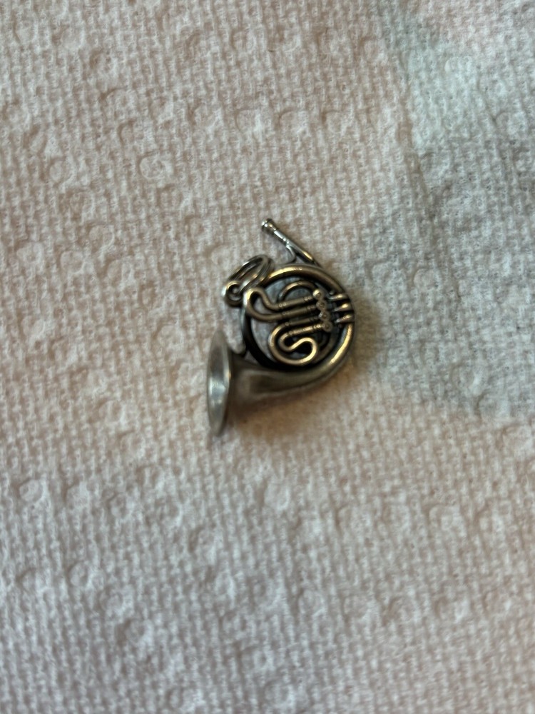 Retired Sterling Silver James Avery French Horn Charm