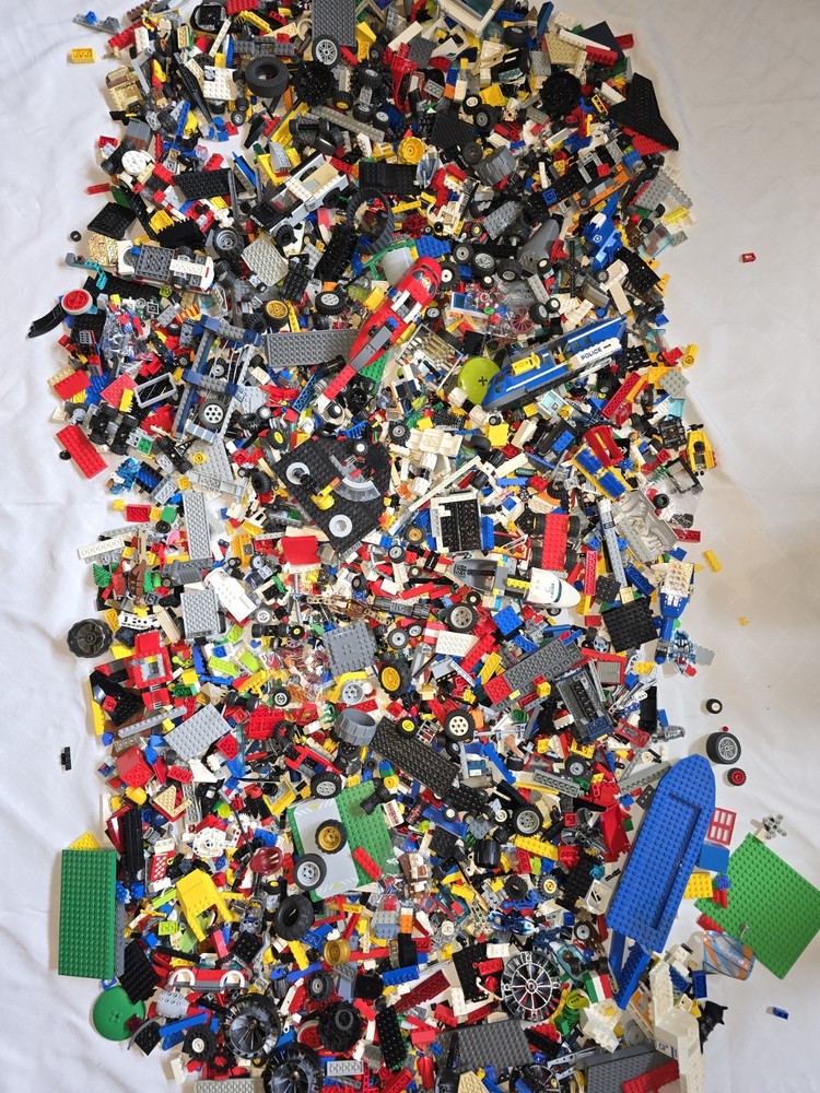 Lego Konvolut 14 Kg Mega Sammlung mit Minecraft Star Wars Basic City Kiste #4