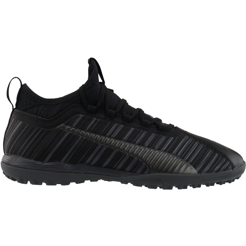 PUMA One 5.3 Mens Black Turf Soccer Shoes Athletic Sneakers 105648-02