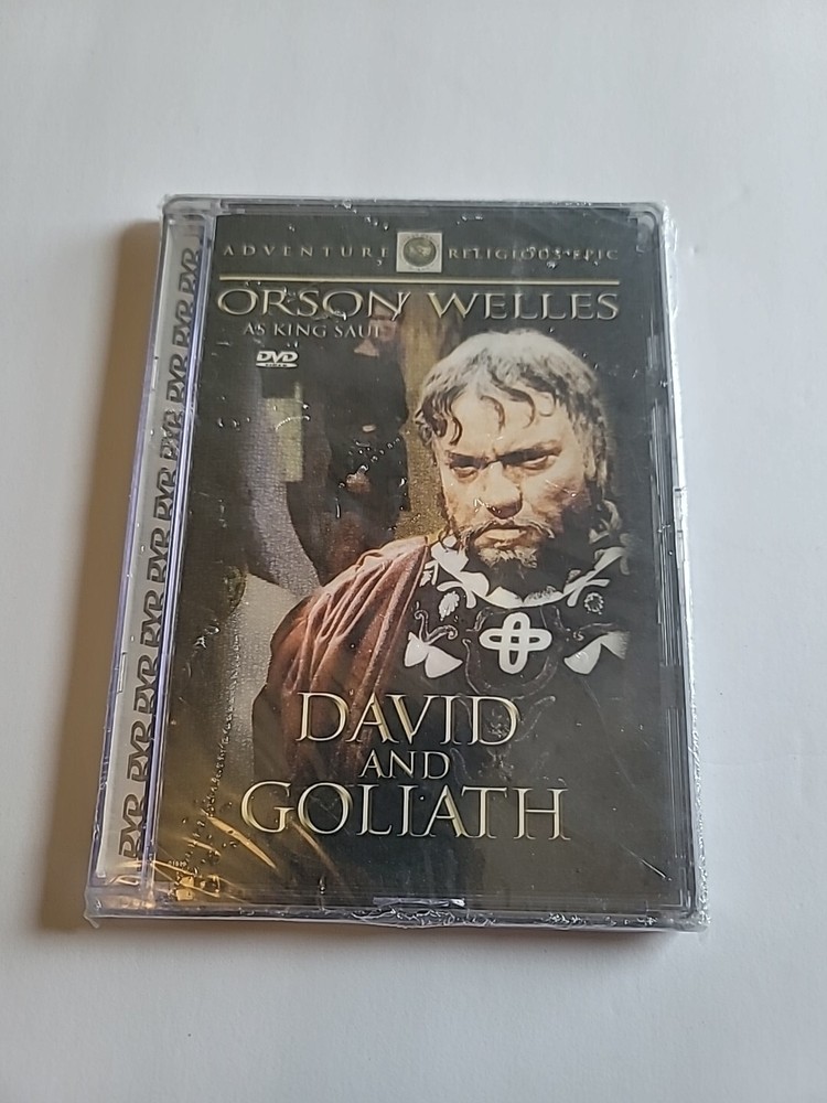 VTG David & Goliath DVD Brand New and Sealed 1960 Orson Welles Movie BIBLE STORY