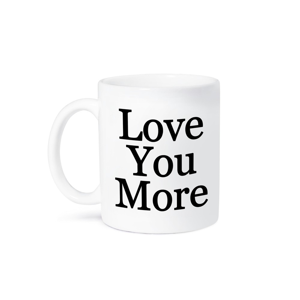 3dRose Love You More Ceramic Coffee Mug