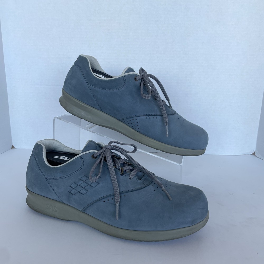 SAS Shoes Women's Free Time Denim Blue 9.5 sneakers tennis shoes suede