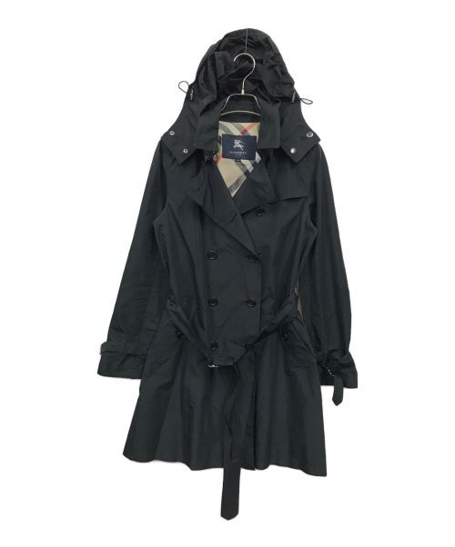 Burberry London Hoody Trench Coat Size L