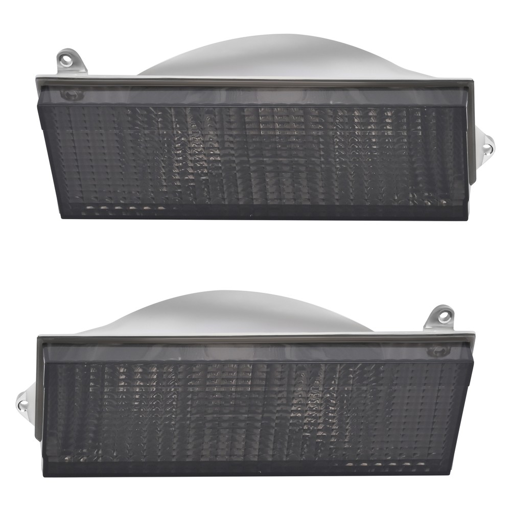 2PCS Smoked Corner Turn Signal Lights for 1991-1996 Jeep Cherokee  